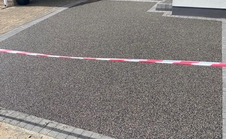 Coastal Roofing and Paving - Resin Bond Paving Installation