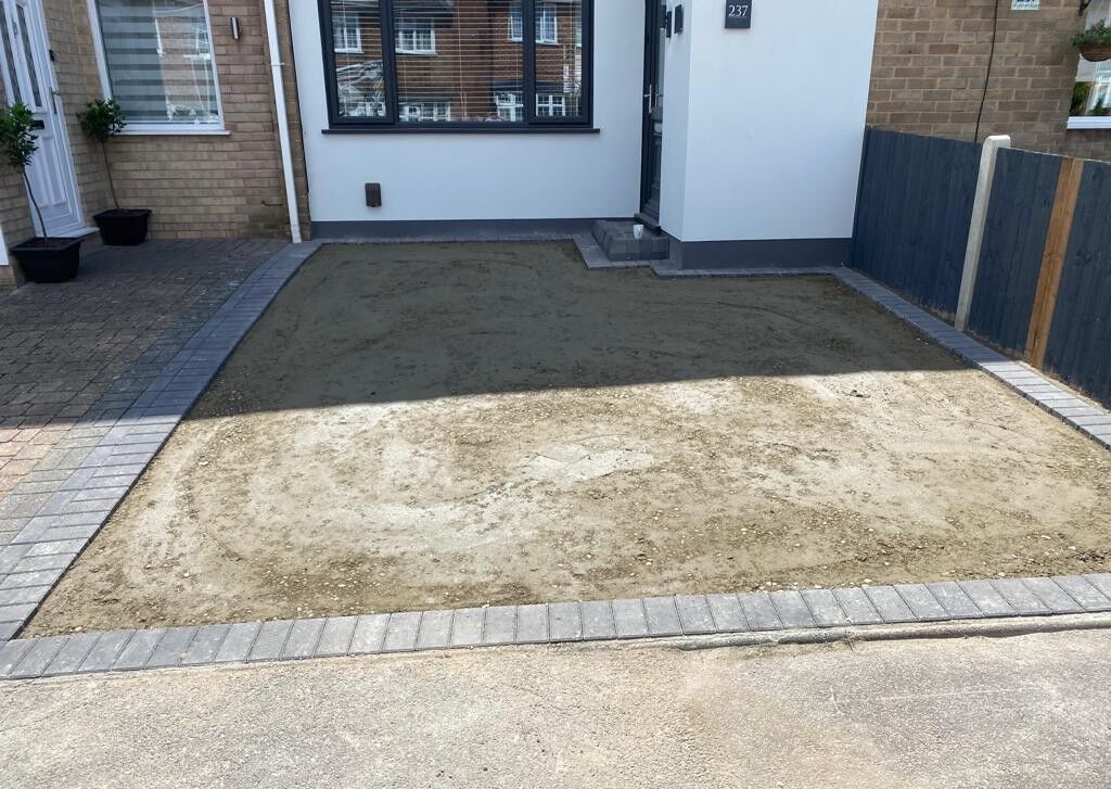 Coastal Roofing and Paving - Resin Bond Paving Installation